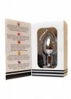 Stymulator rechargeable butt plug vibrator usb 10 functions - silver