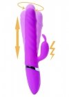 Wibrator lyla purple - heating / thrusting / 18 vibrating functions usb