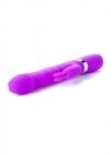 Wibrator lyla purple - heating / thrusting / 18 vibrating functions usb