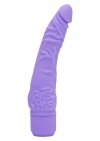 Klasyczny smukły wibrator fioletowy 20,7 cm