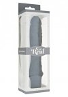 Klasyczne wibrujące dildo czarne 25 cm