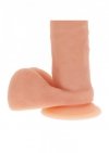 Realistyczne dildo z jądrami przyssawka 20 cm