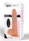 Rotating beads vibrating dildo