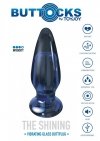 The shining glass buttplug blue