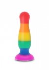 Kolorowy duży korek analny wtyczka plug lgbt dawca orgazmów