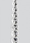 Szklane stożkowe dildo kulki grzybiety 22 cm