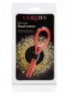 Pierścień silicone stud lasso red