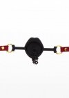 Kinky gag with plug