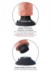 Wibrator vibrating cock flesh 10 inch