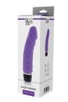 Silikonowe naturalne dildo z wibracją 16,5 cm