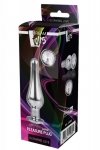 Gleaming Love silver pleasure plug l