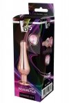 Gleaming Love rose gold pleasure plug l