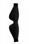 Blaze blindfold croco black