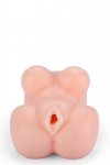 Sztuczna cipka popiersie masturbator z wibracjami