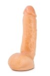 Realistyczne dildo z wytryskiem sztuczny penis z jądrami 20 cm