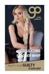 Silikonowy pejcz z frędzlami do dominacji sado-maso