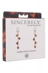 Sportsheets Amber nipple jewelry
