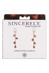 Sportsheets Amber nipple jewelry