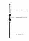 KNEBEL kość do ust Silicone Bone Gag