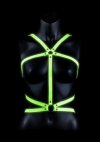 Harness uprząż body świecące w ciemności L/XL