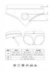 Vibrating Strap-on Thong with Removable Rear Straps - M/L