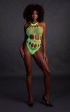 Body with Grecian Neckline - neon green - XS/XL