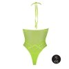 Body with Halter Neck - neon green - XL/XXXXL