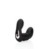 Beaded Vibrating Prostate Massager with Remote Control - Black