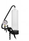Elite beginner pump with psi gauge - transparent