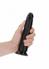 Smukły penis dildo na mocnej przyssawce 17,8 cm