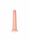 Smukły penis dildo na mocnej przyssawce  20 cm