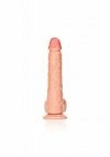 XXL Realistyczne dildo  z jądrami na przyssawce  30,5 cm