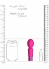 Ekskluzywny masażer typu różdżka wand stymulator waginy różowy