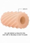 Self lubrication pocket masturbator - flesh