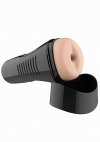 Self lubrication easy grip masturbator xl anal - flesh