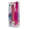 Dildo jak prawdziwy penis z jądrami żylasty penis różowy 18 cm