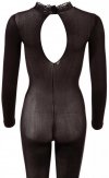 Uwodzicielski bodystocking seks kombinezon z długim rękawem S/M