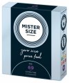 Prezerwatywy naturalny lateks Mister Size 69mm 3 sztuki