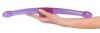 Długie giętkie dwustronne dildo dla lesbijek 44 cm