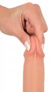 Żylaste realistyczne dildo na przyssawce intensywny orgazm 21,7 cm