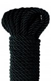 Lina sznur do krępowania Shibari Kinbaku czarna Deluxe