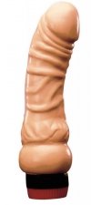 Naturalny wibrator z żyłami 17 cm