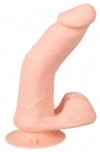Realistyczne wibrujące dildo na przyssawce z pilotem 28,8 cm