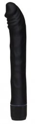 Realistyczny wibrator masażer waginy czarny 19 cm