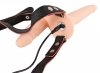 Vibrating double strapon