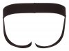 Jockstrapy męskie z siateczki prześwitujące czarne Men´s Jock 2XL