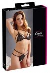 Odkrywany sex komplet Cottelli z paskami L