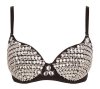 Błyszczący sex biustonosz z cyrkoniami glossy Cottelli 85B