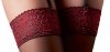 Seksowne pończochy do pasa Cottelli red-black 3