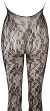 Seksowny bodystocking kombinezon z perłami  L/XL